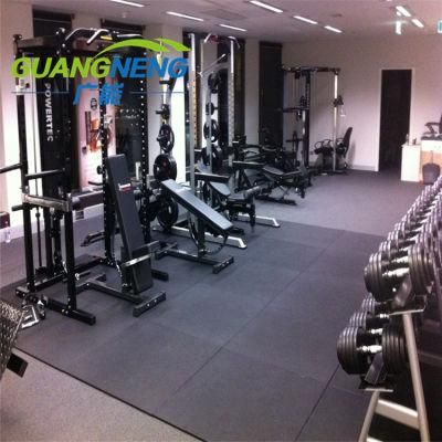 EPDM Flecks Rubber Gym Floor Mat Gymnasium Flooring