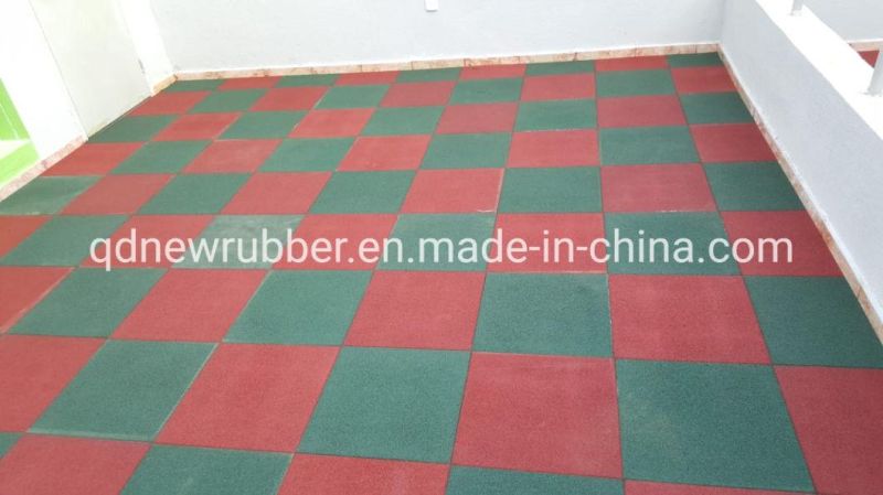 40mm Thickness Children Playground Flooring Mats