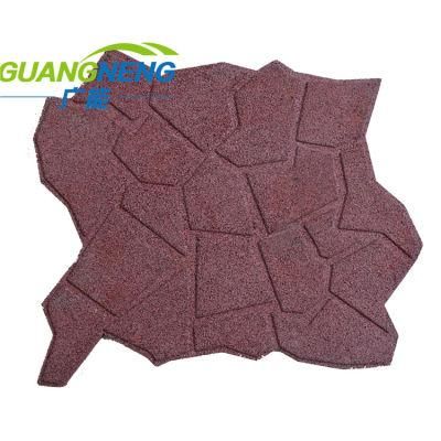 Outdoor Square Wearing-Resistant Kindergarten Rubber Tile