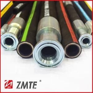 SAE 100r9 Four Steel Wire Layers Reinforced Hydraulic Hose