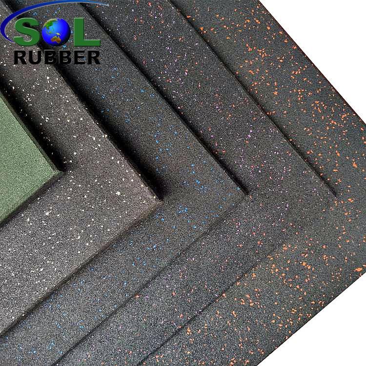 Durable EPDM Rubber Compound Gym Rubber Flooring Mat