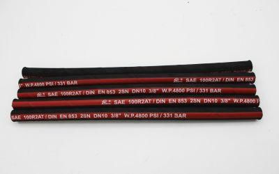 Hydraulic Hose SAE 100r2 at / DIN En 853 2sn Dn10 3/8&quot; W. P. 4800 Psi