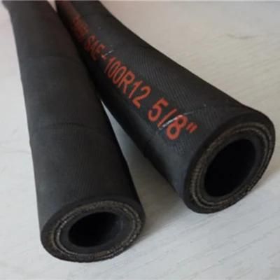 4 Wire Spiral High Pressure Hydraulic Hose SAE 100 R12