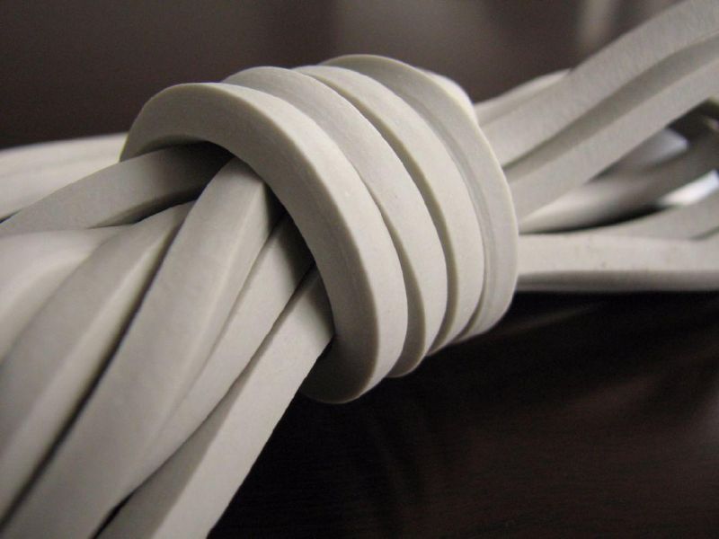 Silicone Sponge Extrusion, Silicone Sponge Profil, Silicone Sponge Cord with Close Cell