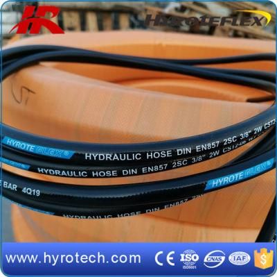 Good Quality Oil Resistant Synthetic Rubber Hydraulic Hose En 857 1sc 2sc