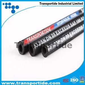 Two Layer Steel Wires Braided Hydraulic Hose