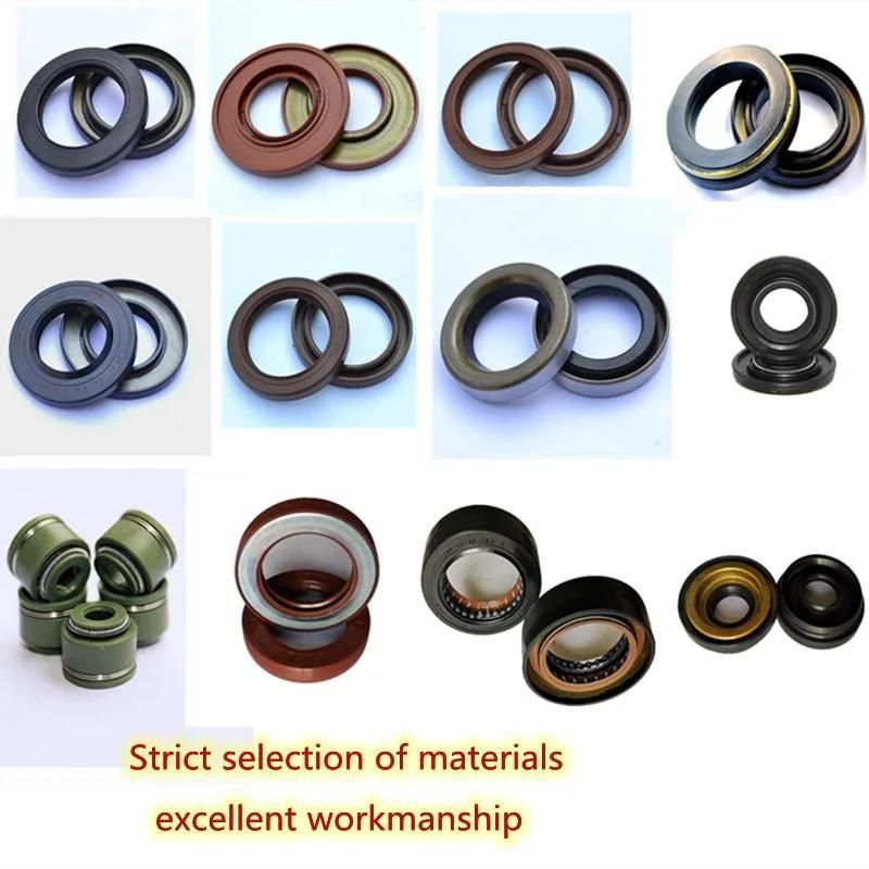 Black Nitrile Rubber Pressure - Resistant Waterproof Skeleton Oil Seal