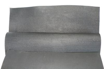 Black Braid Pattern Rubber Mat/Rubber Sheet