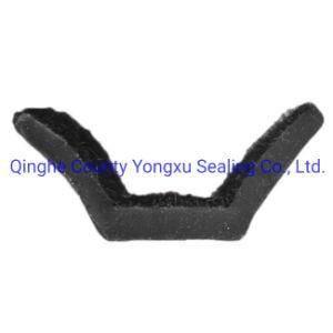 Flocked Rubber Seal Strip Auto -Glass Flocking Seals