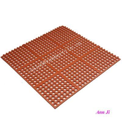 Rubber Anti-Fatigue Comfort Kitchen Mat for Standing Workstation