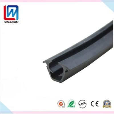 Flexible PVC/Rubber Edge Trim Seal for Plastics-Steel Doors and Windows