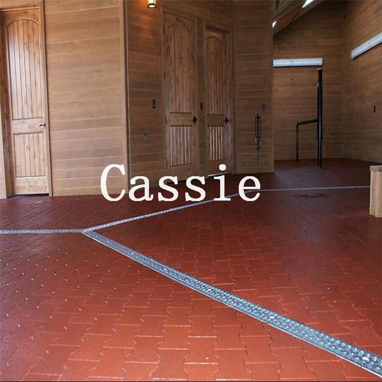 Interlocking Recycle Rubber Tile/Colorful Rubber Paver