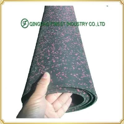 Crossfit Anti Vibration Shock Absorber 10% EPDM Speckles Rubber Rolls