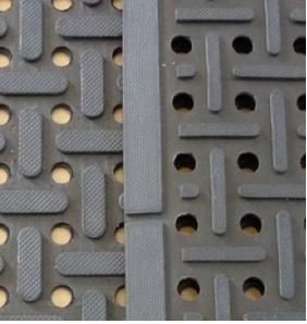Anti-Slip Kitchen Grease Proof Rubber Flooring Mat, Hotel Rubber Floor