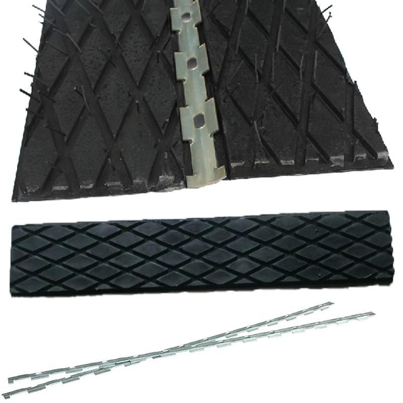 Rubber to Metal Bonding Grooved Drum Rubber Pulley Conveyor Pulley Lagging Ceramic