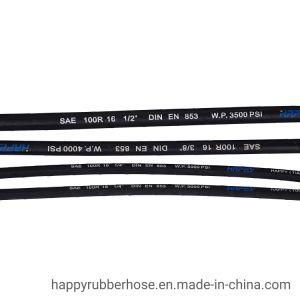 Super Flexible R16 High Pressure Industrial Hydraulic Rubber Hose
