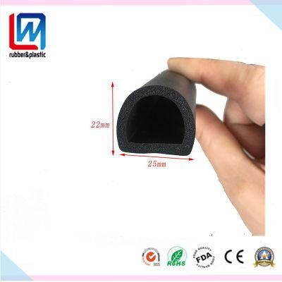 Hollow Foam Sponge Rubber Profile Extrusion for Sealing