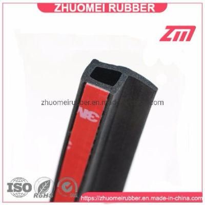 P Shaped Extruded 3m Adhesive Door Rubber Seal
