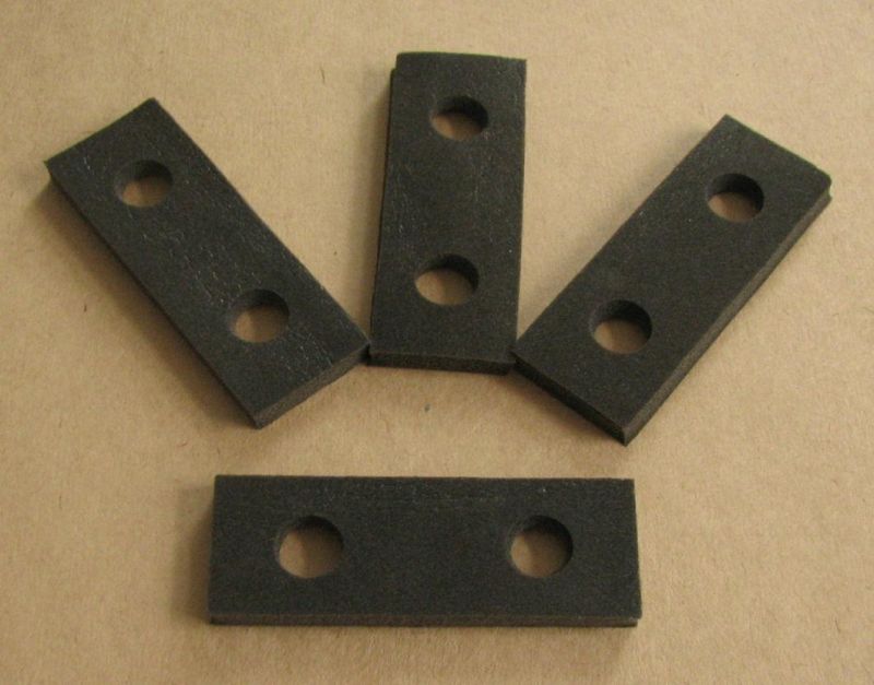 Customed Close Cell 10-40shore a Silicone Sponge Washer, Silicone Foam Gasket, Silicone Sponge Seal (3A1002)