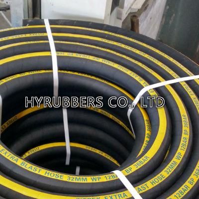 Sandblast Hose with Fabric Insert Manufacturer Black Color