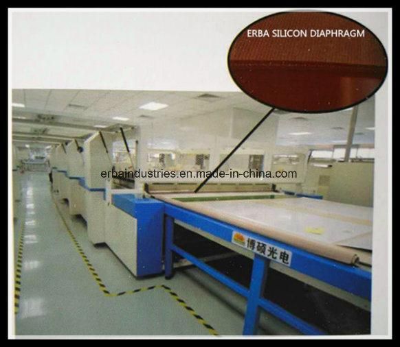 3mm4mm5mm Silicon Diaphragm for Solar Laminator PV Module and Panel