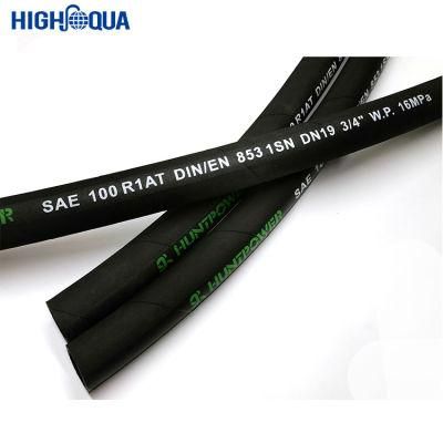 DIN / En853 High Pressure Rubber Hydraulic Hose R1 R2 for Industrial Transportation