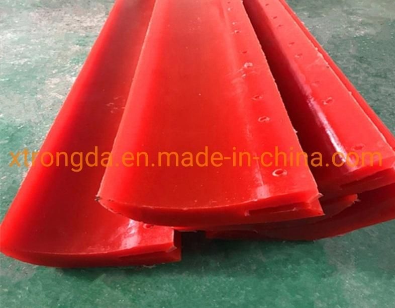 PU Rubber Sweeper Scraperr for Coal Mining -Wear Resistance/Age Resistant/Impact Resistant