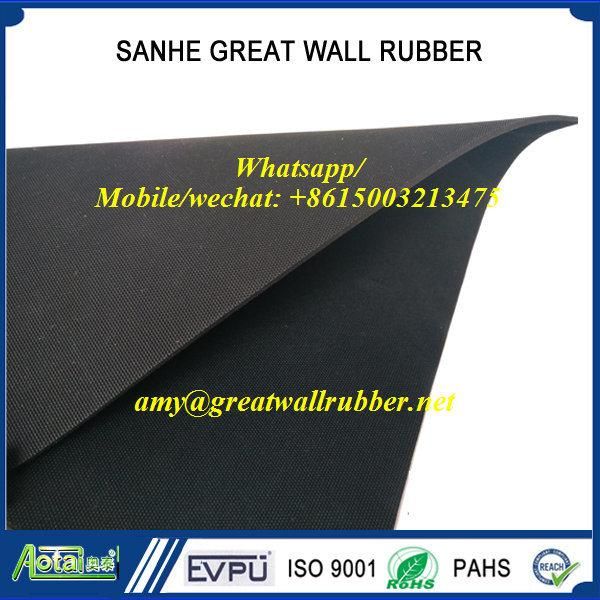 4MPa 8MPa Black Anti Corrosion Butyl Rubber Sheet