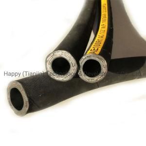 SAE 100 R1 1sn/DIN En 853 High Pressure Hydraulic Hose with Smooth Surface or Cloth Surface