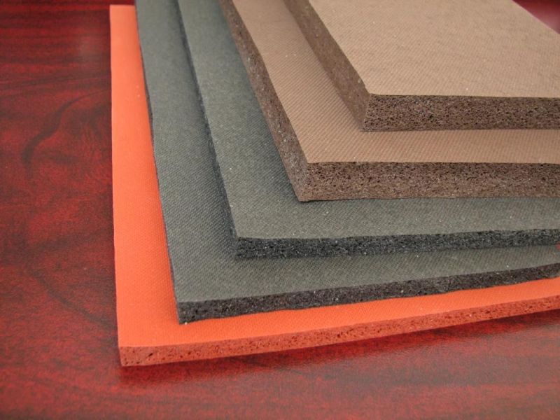Heat Resistant Silicone Foam Rubber Sheet, Silicone Sponge Rubber Sheet with Close Cell Silicone Sponge (3A1002)