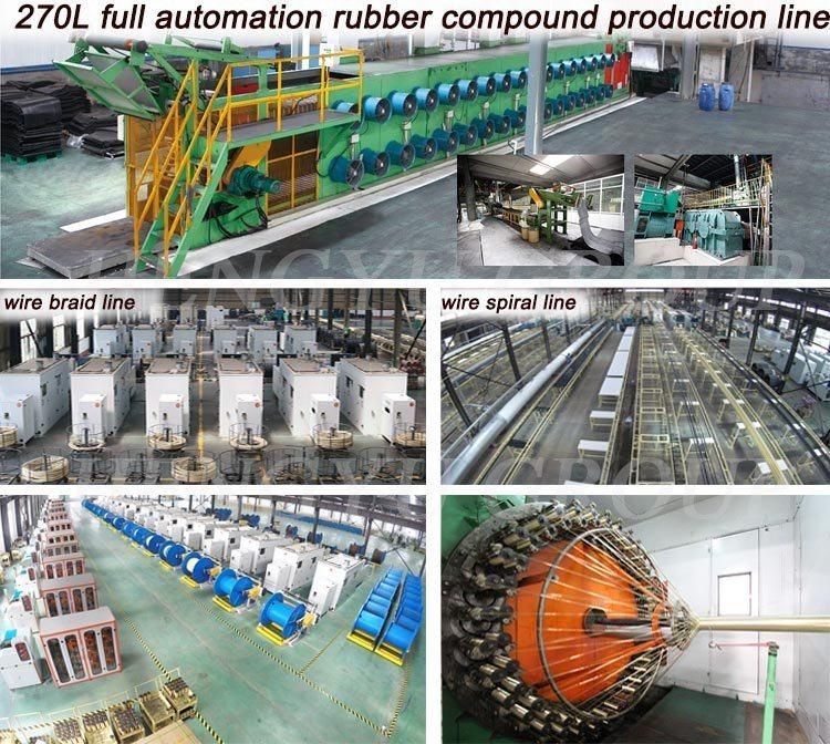 20 Years Experience Hydraulic Hose Manufacturers Supply Steel Wire Reinforced High Temperature Flexible Hose