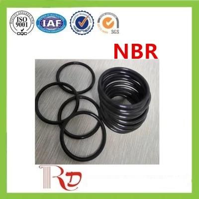 Factory Molded Various Size Rubber O Ring NBR FKM Silicone Rubber Rings Corrosion Resistant Oil Resistant O Ring NBR for Oil Dust Filter