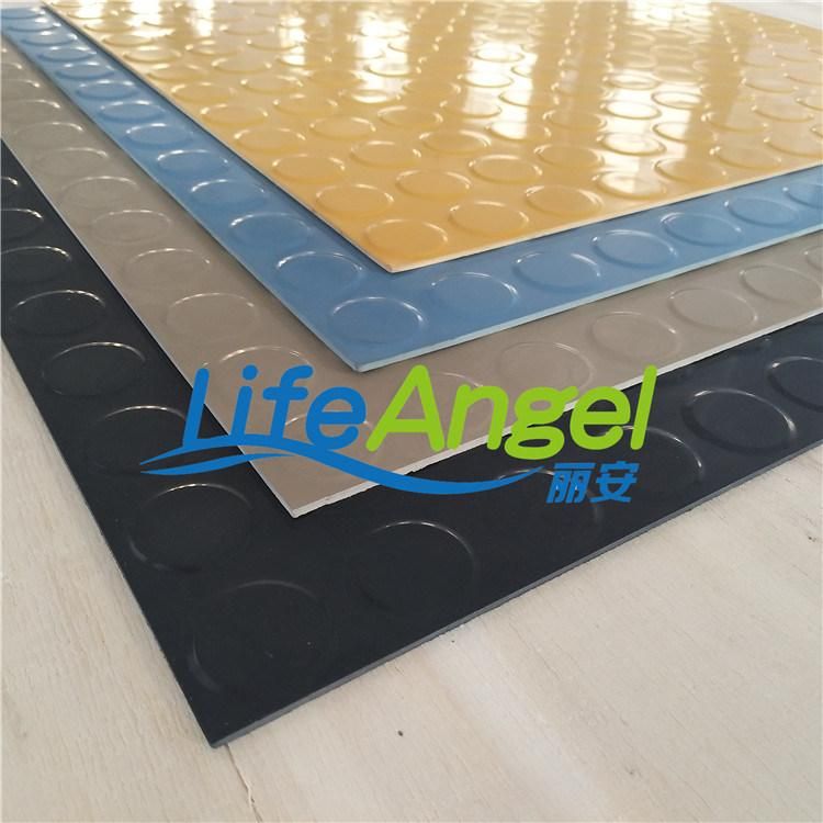 Natural Rubber Anti Slip Hospital Playground Rubber Flooring Mat
