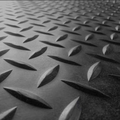 Elastic Shockproof Industrial Anti-Slip Rubber Mat Diamond Rubber Sheet