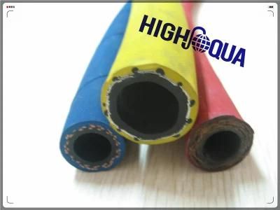 Steel Wire Braid or Fiber Braid Colorful Hydraulic Rubber Hose