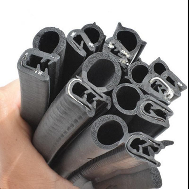 Automotive Caravan Window Seals Rubber Strips with Steel Core