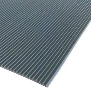 Wholesale Fine Ribbed Black Stable China Cow Horse Rubber Mat for Flooring