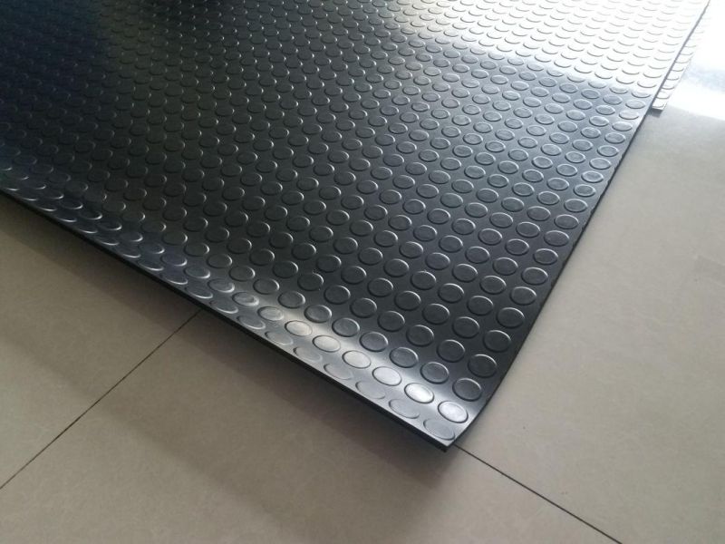 Checker Rubber Sheet, Checker Rubber Mat, Check Rubber Flooring for Flooring Rolls