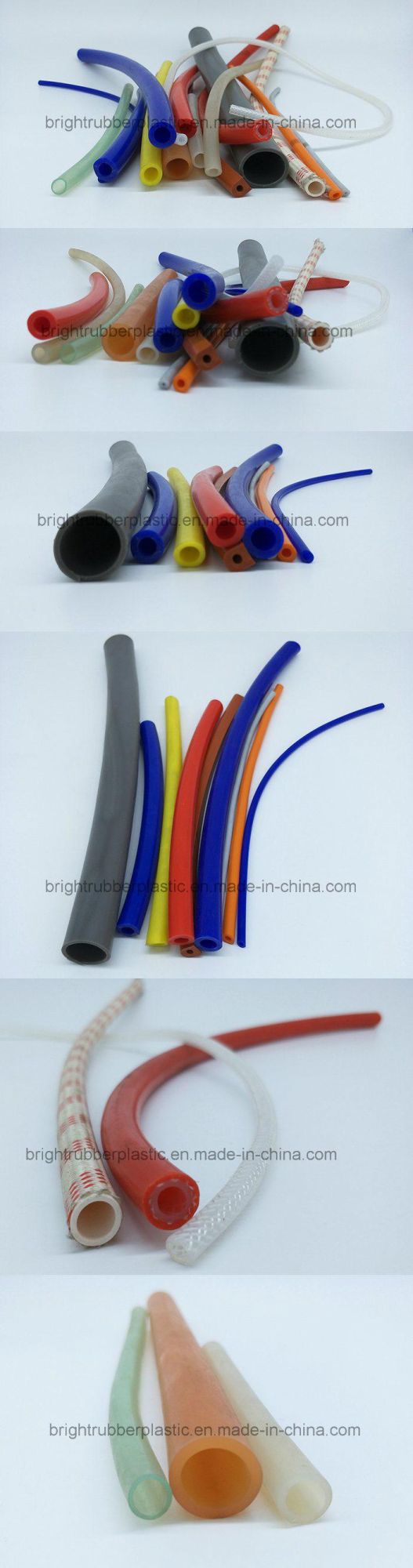 Colorful Silicone Rubber Tube/Foam Tube Rubber Pipe