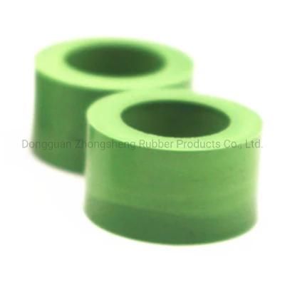 Cylinder-Shaped Heat Resistant Green FKM FPM Rubber Boot Seal