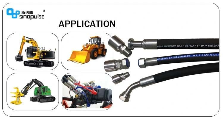 High Pressure One Steel Wire SAE 100r2 at Hydraulic Hose