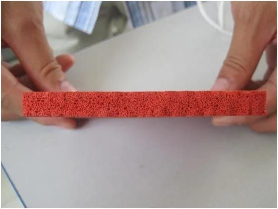 Silicone Foam Sheet, Silicone Sponge Sheet for Iron Table with Open Cell or Close Cell