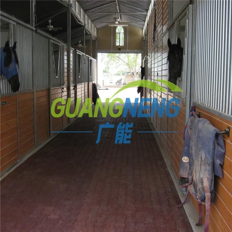 Dog Bone Yard Wearing-Resistant Rubber Tile Pavers for Horse