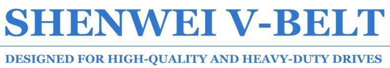 Timing V Belts Classical Section for High Power Applications