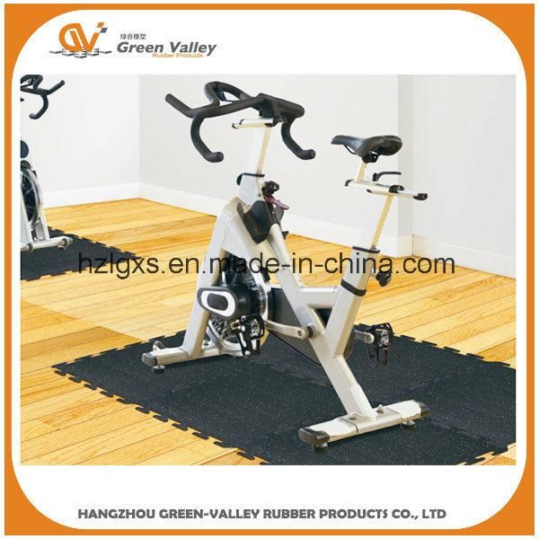 50X50cm Shock Resistant Rubber Flooring Tile Rubber Mat