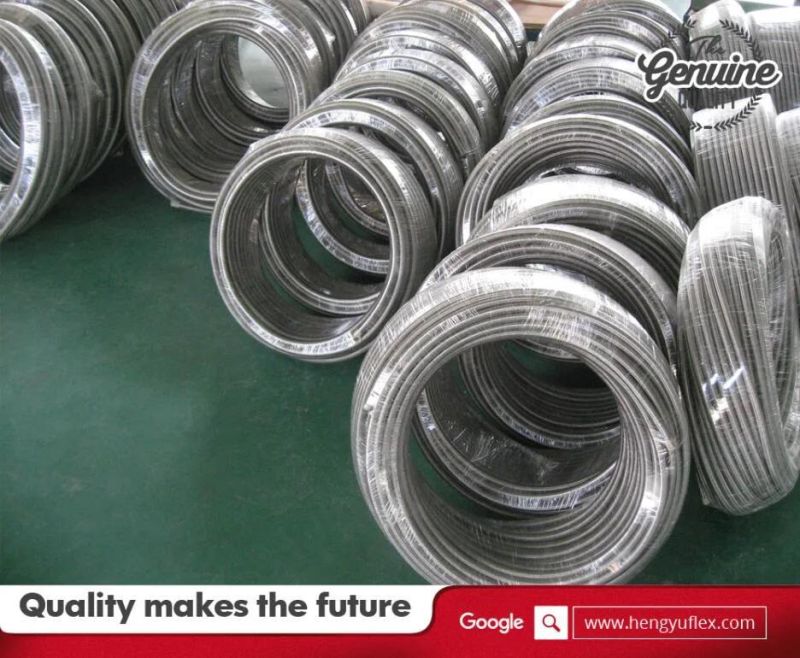 304 Stainless Steel Corrugated Braided Metal Flexible Hose Factory