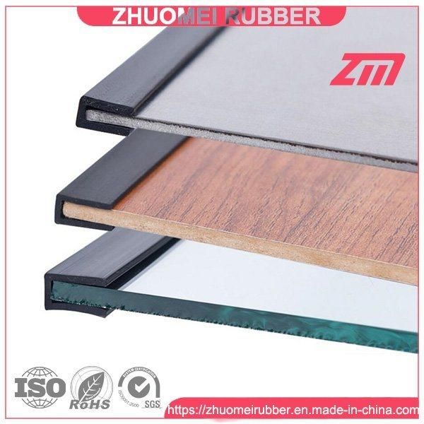 U Shaped Edge Trim Silicone Rubber Seal Strip for Glass