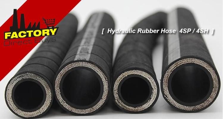 Factory Directly Sale En 856 4sp Flexible Hydraulic Hose for Excavator