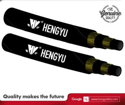 DIN En 853 2sn/SAE 100 R2at Hydraulic Hose with Wire Braid