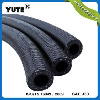 Heat Resistant Synthetic Rubber 1/4 Inch Cotton Braided Fuel Hose